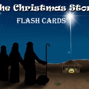 Christmas Story Hard Copy Flash Cards